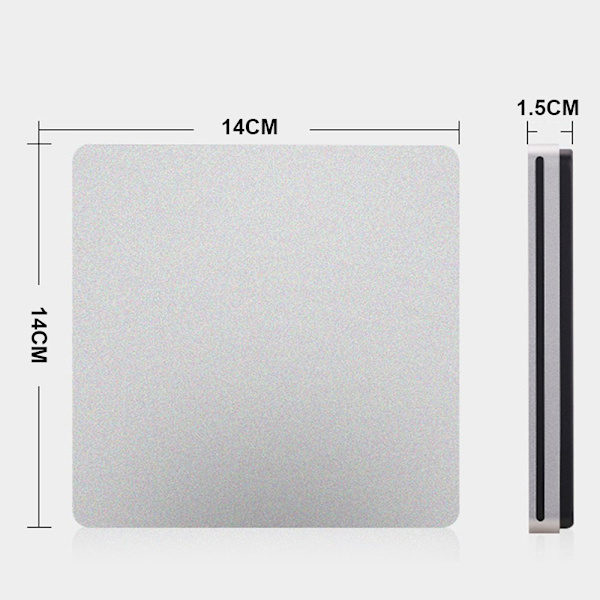 Ulkoinen TYPE-C 2.0 CD/DVD-asema