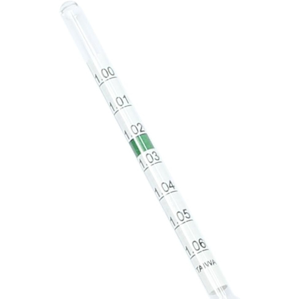 Akvarie Glas Float Hydrometer Med Termometer Salt Marine [Diverse]