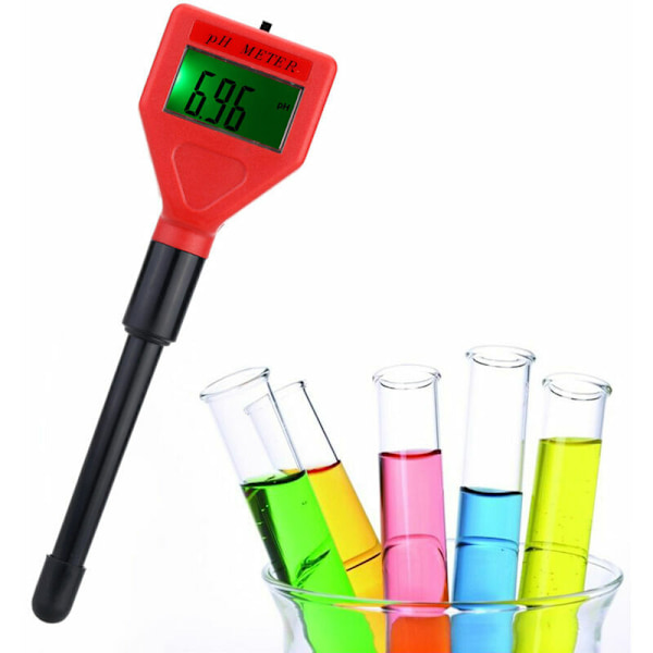 Acidimeter pH Højpræcisions mikrocomputer type PH tester leveres uden batteri