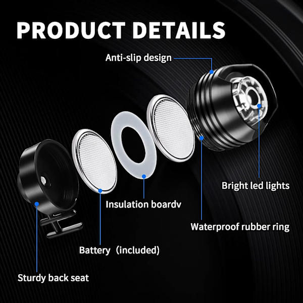 2 kpl LED-valoa Croc-kenkiin (väri: punainen), otsalamput Crocille, pienet valot, 2 kpl hauskoja Croc-otsalamppuja kenkiin, pienet LED-valot aikuisille ja lapsille Crocs G