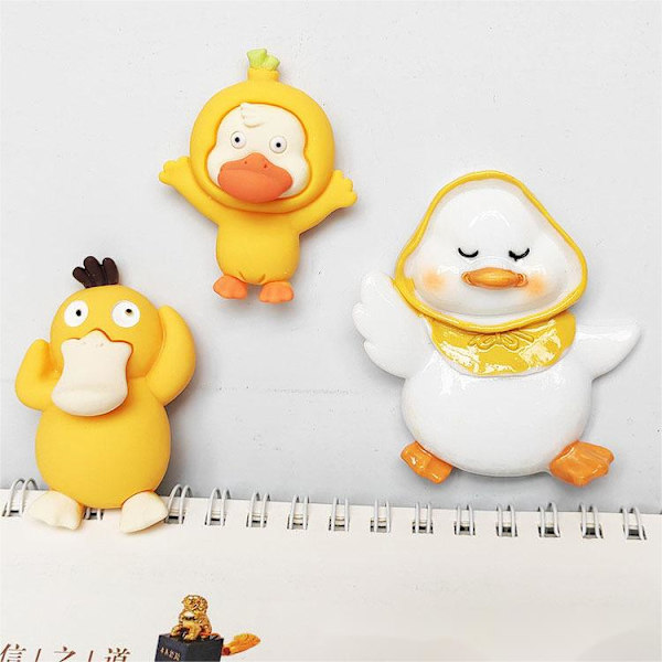 Kodak Duck 3D-hartsijääkaappimagneetti (4 kpl)