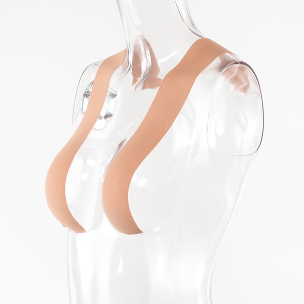 Axelbandslös självhäftande osynlig bröstbh Bröstrem, 5cm×5m