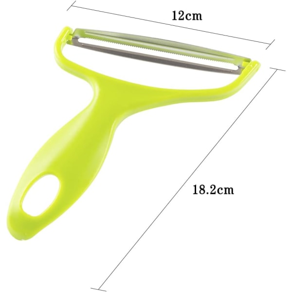 2 stk Y-formet bredskrellet fruktskrellet