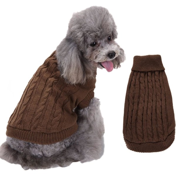 Pet sweaters, warm coats for dogs and cats, winter coats for puppies and kittens, comfortable and soft sweaters XXL(XXL)