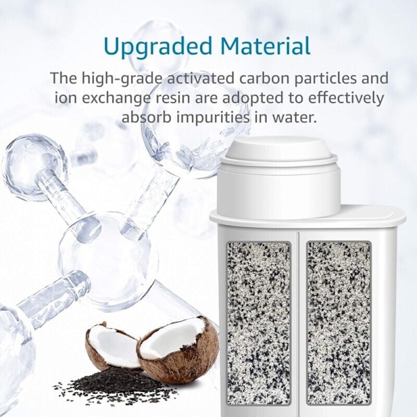 Pakke med 3 vandfiltre til Brita® Intenza+, Philips® Saeco® CA6702/00, Gaggia® 21001711 kaffemaskiner