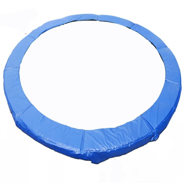 Trampolinkantbeskyttelse - Diameter: 183cm - Blå - UV-bestandig - Rivfast - Beskyttende tilbehør