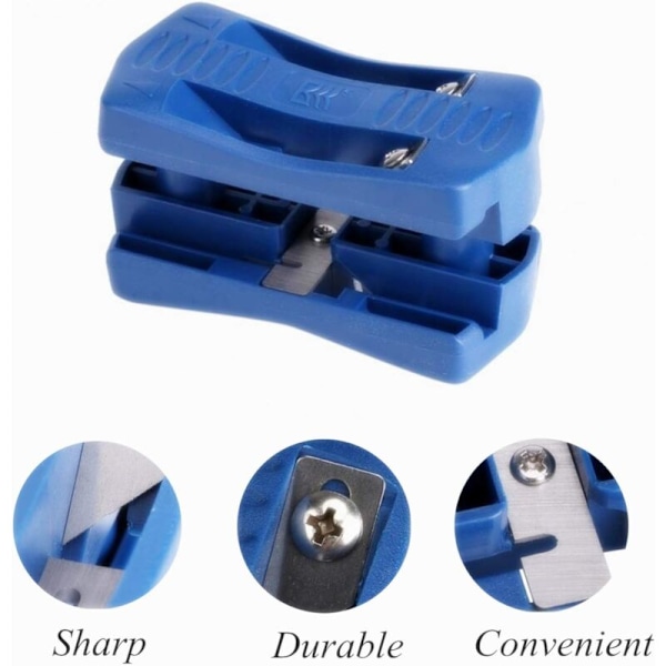Bande, mini Melamin hellet PVC plastskjæring, håndskjæreverktøy for trearbeid