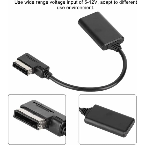 Bluetooth musik kabel gränssnitt adapter till musik Bluetooth 5.0 at, Bil Bluetooth ljudkabel för vän MMI MDI Q5/A5/A7/R7/S5/Q7/A6L/A8L/A4L