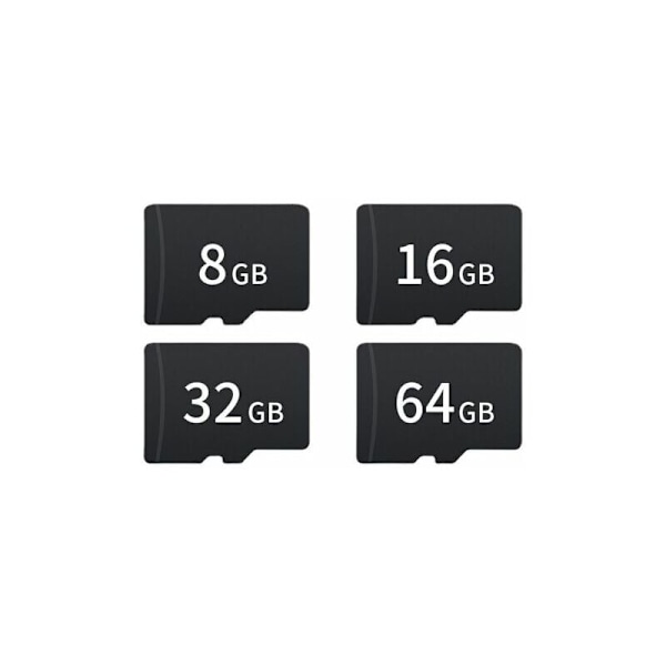 Højhastigheds TF-kort 16G 32g 64g Mobiltelefon navigationskamera overvågning kørselsoptager hukommelseskort
