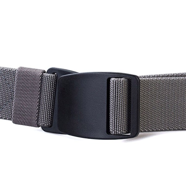Kvalitets Canvas Elastiska Bälten, 3,8 cm, Anti-Allergi, Metallfria, Nylon, Utomhus, Förtjockning, Plastspänne, För Män