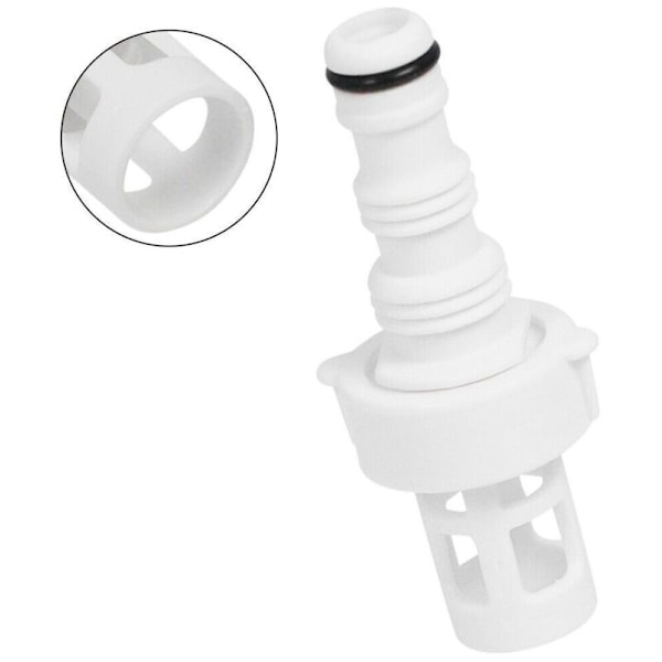 Svømmebassin Slange Afløbsprop Stik PVC Vand Afløbsventil Adapter Kompatibel med INTEX Adapter Tilslutning til Afløbsanordning