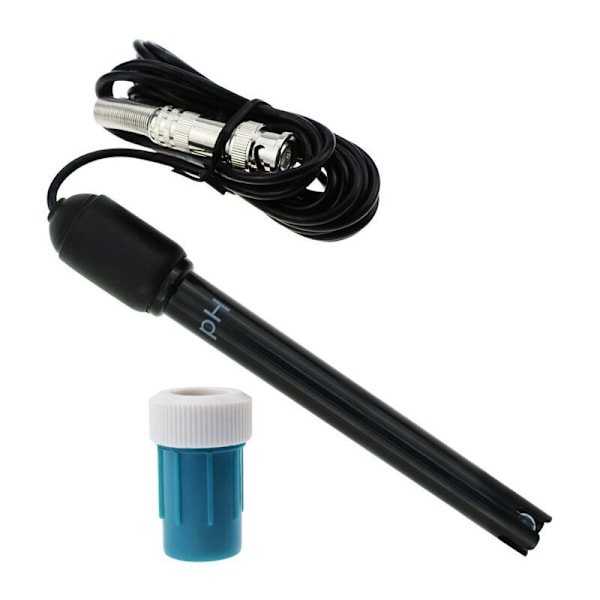 Lang pH-elektrode med BNC-stik, 300 cm kabel, 0-14 pH til pH-meter, pH-controller, pH-enhed, økonomisk sensor