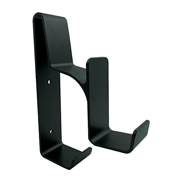 Seinäteline kaikille yleiskypärille, kaksoispeliohjaimelle ja kypäräteline Xbox One, Xbox 360, PS3, PS4, PS5, PC, Steam, Switch, Musta