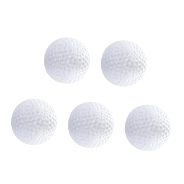 10 stk Minilegetøj Herre Golf Baseball til Børn Sportsfan Golfbold Øvelsesbolde Golfboldtilbehør Plastbold Indendørs Boldlegetøj