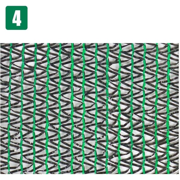 Skuggnät för Trädgårdsland, Grön, Anti-Löv, 55% Solskydd, Trädgårdssegelskugga, Jordbruks Vindskyddsnät (3 x 5 m/9.84 x 16.4 ft)
