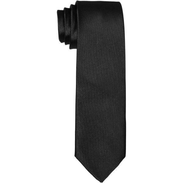 Black-Handmade classic 8 cm men's tie for work or special occasions