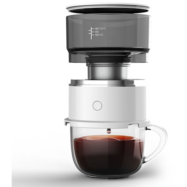 Kaffebryggare med portabel espressovattentank mini mini kaffebryggare dropp för utomhusbruk