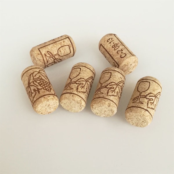 100 stk Gjenbrukbare Creative Functional Portable Sealing Wine Cork Wi