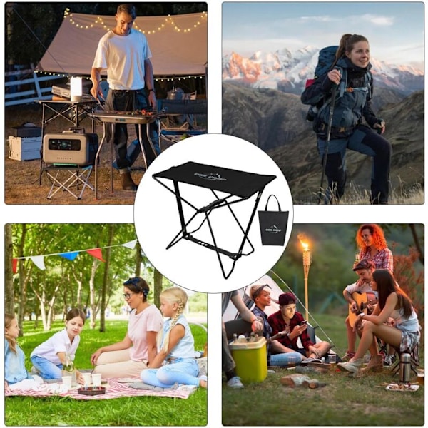 Campingpall, campingstol bärbar stol hopfällbar pall sits för camping fiske vandring trädgårdsarbete utomhus promenader strandresor med transport b