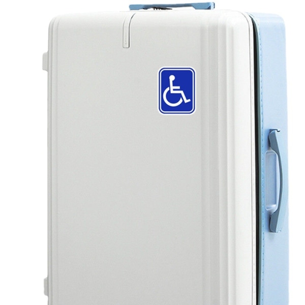 Vammaisten tarrojen pakkaus 2 yksikköä sisäiseen käyttöön henkilöauto kuorma-auto