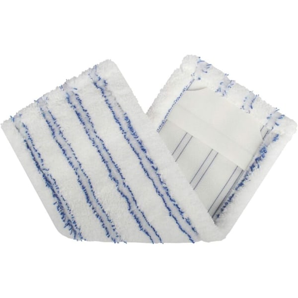 Mikrofibermopp, storlek: 11 x 40 cm, med abrasiva band för budget, kök, badrum och mycket mer