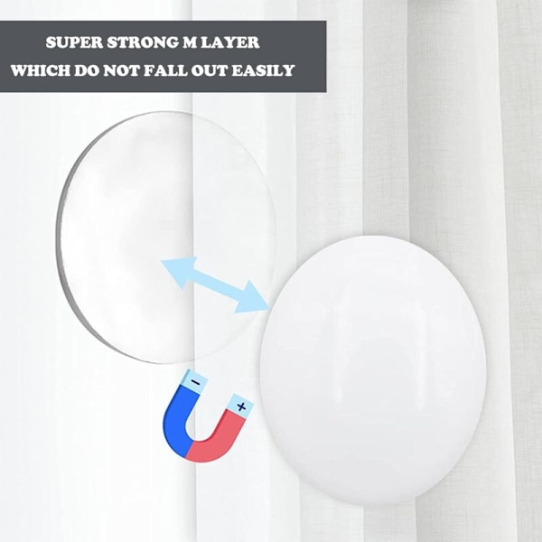 Duschdraperivikt, duschdraperimagneter, magnetisk duschdraperivikt, solid duschdraperivikt, vikt av runda magnetiska gardinvikter,