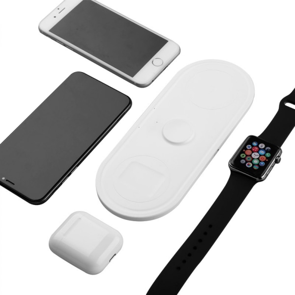 Kolmi-yhdessä langaton laturi Applen matkapuhelinkellon watch matkapuhelimen langattomaan lataukseen