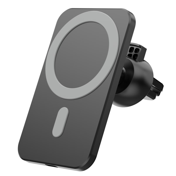 MagSafe induktiv biloplader, kompatibel med iPhone 13/13Pro/13Mini/13 Pro Max/12/12 Pro/12 Mini/12 Pro Max, hurtig trådløs billader, magnetisk bil