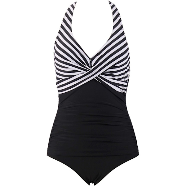 Dame V-hals Badetøj Fashion Halsholder Badedragt