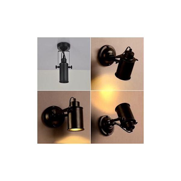 1 Retro Lys Lyshode Pakke Vegglampe E27 Retro Belysning for korridor og balkong belysningsdekorasjon