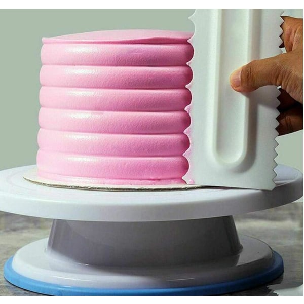 Smörtårtsspadar, set med 8 mjukare tårtspadar