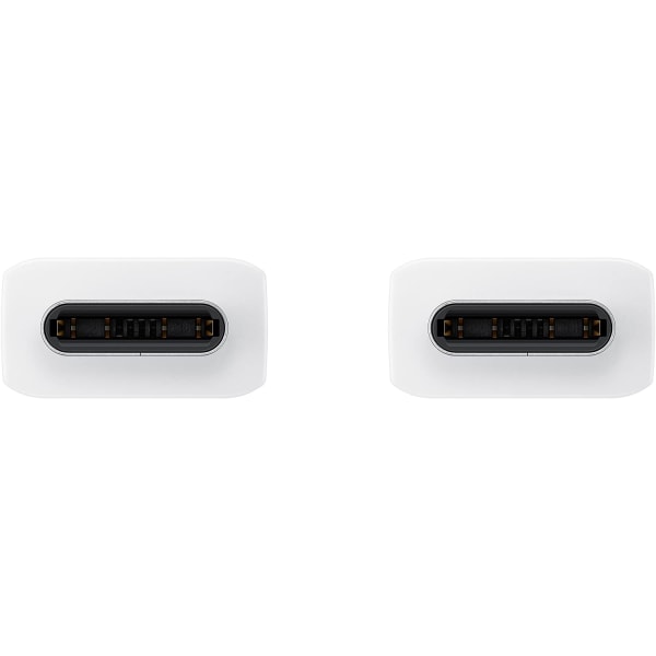 Svart Samsung-kabel USB C till USB C, Längd 1m, Ultrasnabb laddning