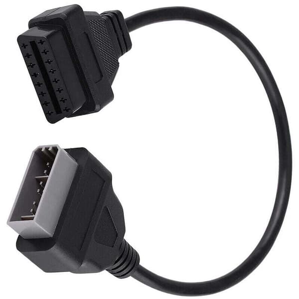 Diagnostisk kabel, 14-pin til 16-pin OBD2 adapterstik diagnostisk kabel til Nissan