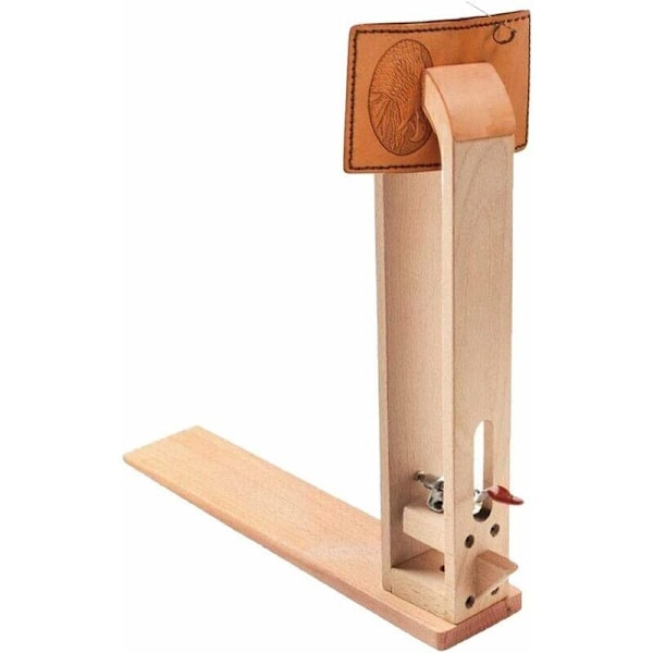 Læder Fastholdelsesklemme Træ Læder Fastholdelsesklemme DIY Håndværk Læder Syværktøj
