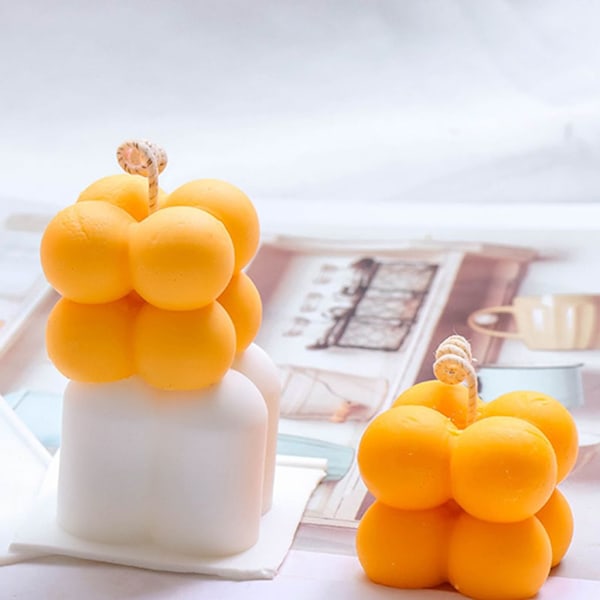 Mini Rubiks kub Scented Candle Silikonform