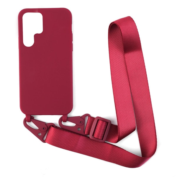 Crossbody Halskæde Strap Lanyard Cord Phone Case Kompatibel med