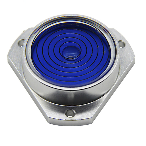 Hög precision horisontell bubbla aluminiumfodral Bullseye Spirit Bubble Level blå