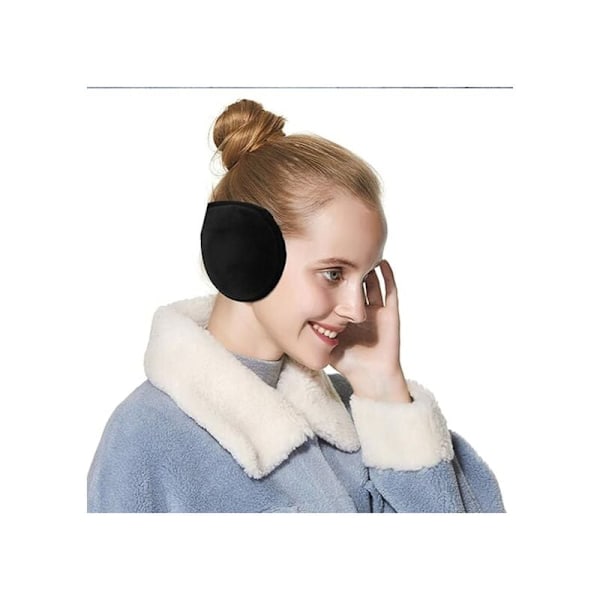 Varma öronmuffar för män och kvinnor - Vinter Ealles Unisex i konventionell fleece, diameter 11,5 cm