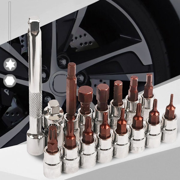 Justerbar 1/4 \"3/8\" Justerbar Terminalnyckel Spelsats 5-30 Slate Kit 5-30 N.m 10-60 N.m.