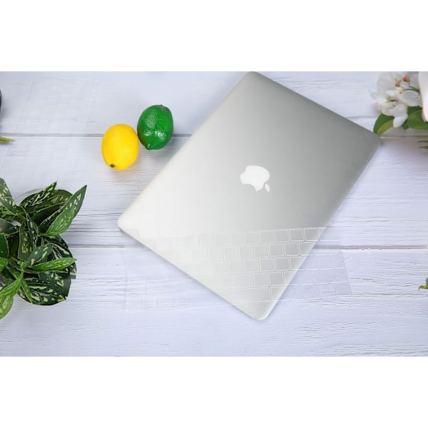 Tangentbordsöverdrag Kompatibelt med 2019 MacBook Pro 16 tum Touch Bar (Modell: A2141), QWERTY EU-Layout, Klar TPU