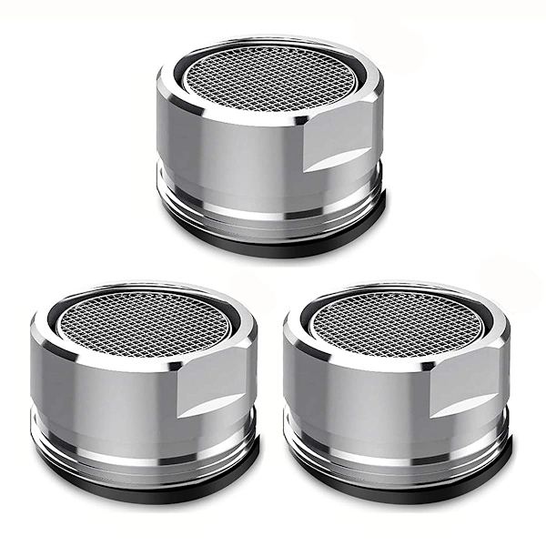 3-pakning vandhane filter udskiftning indsats vandhane dyse belufter, 24mm køkken og badeværelse diffuser vandhane udskiftningsdele med pakning