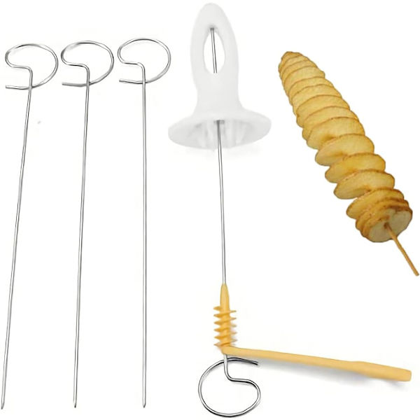 1-delad spiralpotatisskärare, spiralpotatisvridare, spiralpotatis