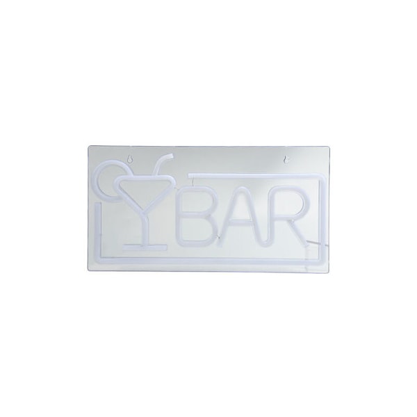 1 STK NEON LED BAR NEON VEGGBILDE BOKSTAV BUTIKKLYS STOPP NEONLAMPE FOR BAR Klubb Fest Dekor Gave Dekorasjon Festival, 4222cm