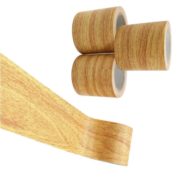 1 kpl Roll Realistic Wood Grain Repair Duct Tape Furniture Renova