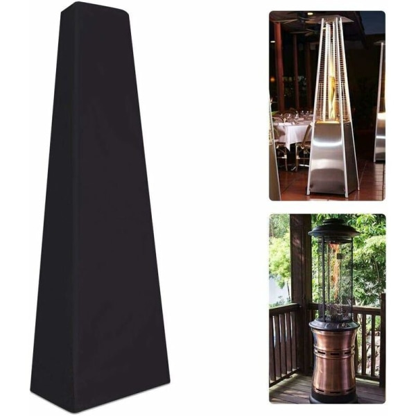 Patio Heater Cover Heavy Duty Waterproof, 87cm, for Garden Heater, Pyramid Patio Heater, Large Triangle