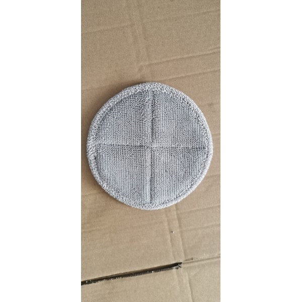 Grå + Hvit - 4 deler - Diameter 16cm-16.5cm, elektrisk mopphode (mopp ikke inkludert)