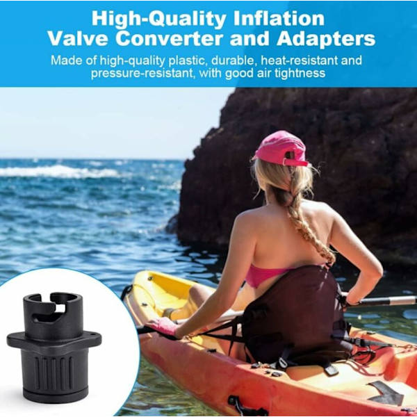 Uppblåsbar båt SUP pumpadapter Kite/Boston luftpump och ventilomvandlare Standard konventionell luftpump Val adapter
