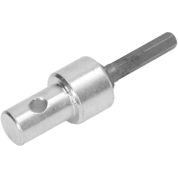 1 til 3 Bor Adapter Boreadapter Kulstofstål Rund Chuck 2 Huller 2 Slidser Havebor Boreforbindelse Haveredskaber