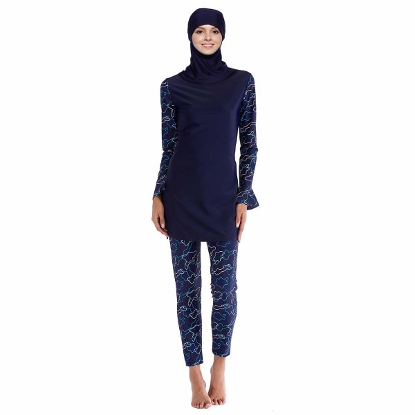 Modest Damebadedragt Beachwear Islamisk Badedragt