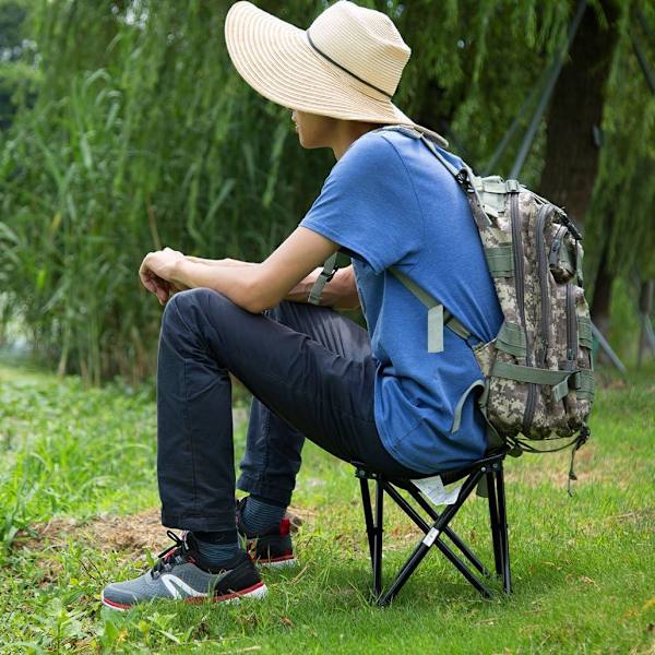 Ultralätt hopfällbar stol för camping/fiske/vandring/picknick